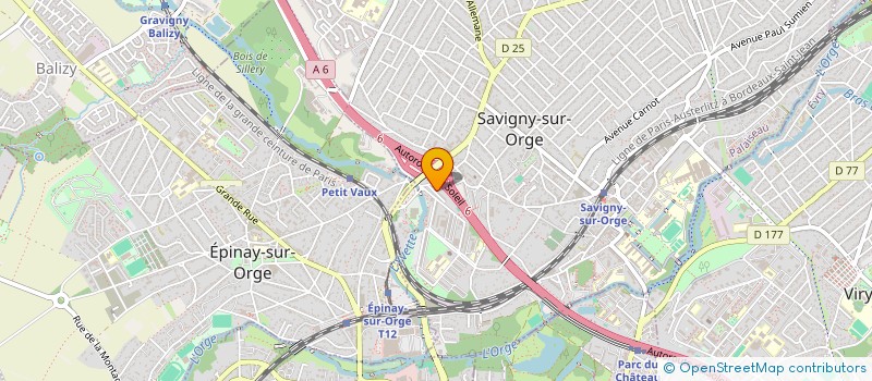 localisation de l'entreprise TRANS SERVICES EXPRESS à SAVIGNY-SUR-ORGE