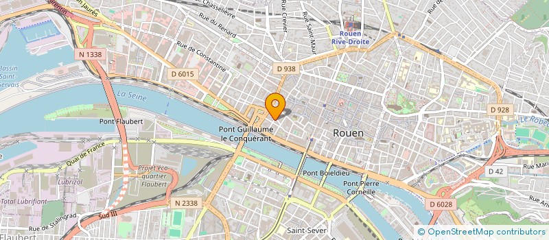 localisation de l'entreprise TRANS SERVICES REGIONAL à ROUEN