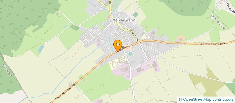 localisation de l'entreprise TRANS SIWI à LIFFOL-LE-GRAND