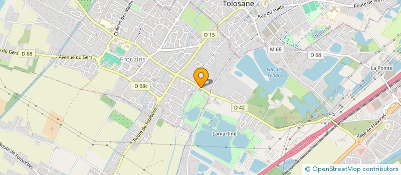 localisation de l'entreprise TRANS SO FREIGHT à FROUZINS