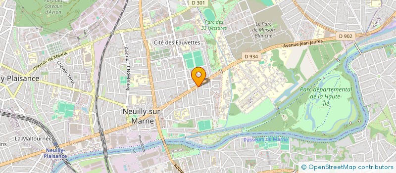 localisation de l'entreprise TRANS'SPHERE MOTO à NEUILLY-SUR-MARNE