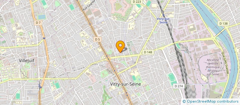 localisation de l'entreprise TRANS SPRINT EXPRESS à VITRY-SUR-SEINE