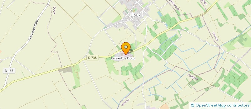 localisation de l'entreprise TRANS-TALLUD à DOUX