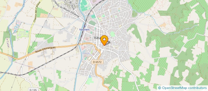localisation de l'entreprise TRANS-TAM à VAUVERT