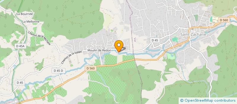 localisation de l'entreprise TRANS TAXI  AURIOL