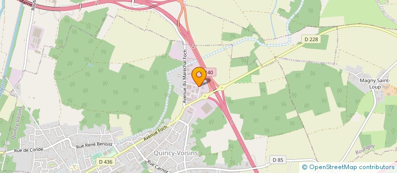 localisation de l'entreprise TRANS-TEC SERVICES  QUINCY-VOISINS