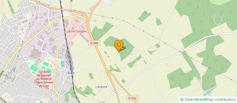 localisation de l'entreprise TRANS TP BOUCHARD  GIEN