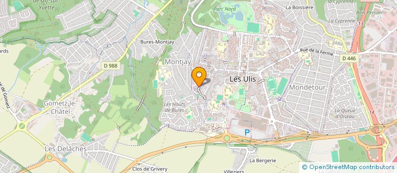 localisation de l'entreprise TRANS ULIS EXPRESS à LES ULIS