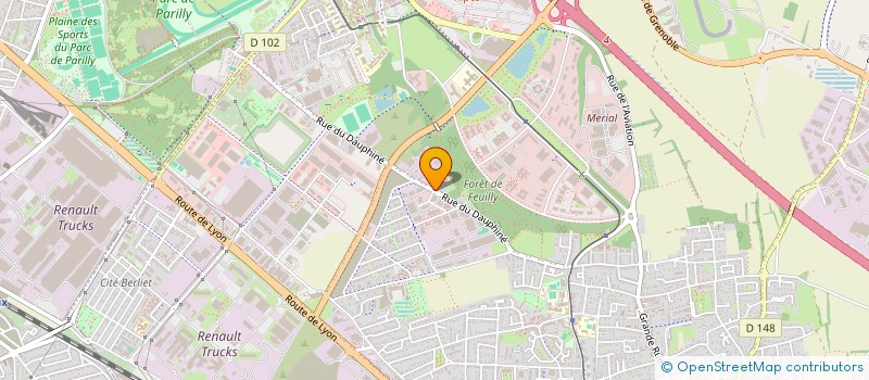 localisation de l'entreprise TRANS UNITED SERVICE  SAINT-PRIEST