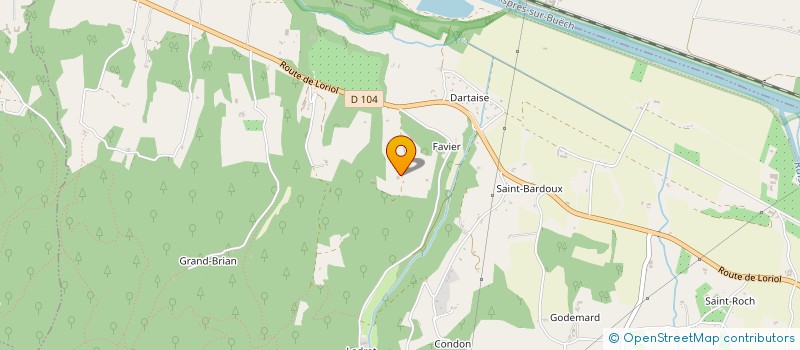 localisation de l'entreprise TRANS VAL DE DROME  GRANE