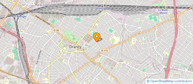 localisation de l'entreprise TRANS-VERSAL à DRANCY