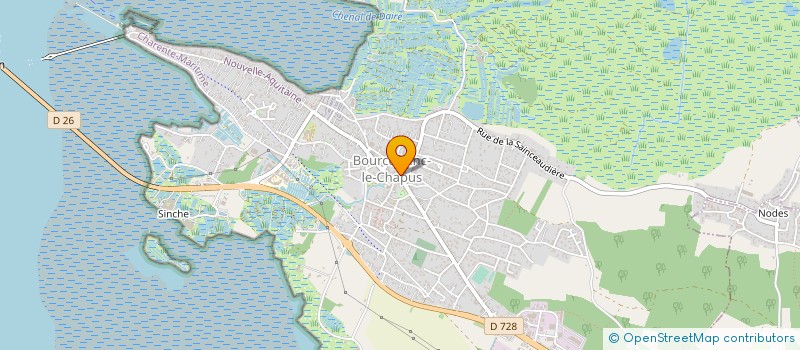 localisation de l'entreprise TRANS-VERT à BOURCEFRANC-LE-CHAPUS