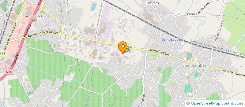 localisation de l'entreprise TRANS VIGNOBLES SERVICES  NAUJAN-ET-POSTIAC