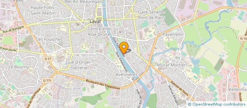 localisation de l'entreprise TRANS VIT 53 à SAINT-BERTHEVIN