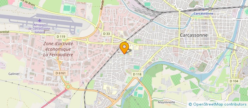 localisation de l'entreprise TRANS VITE NET à CARCASSONNE
