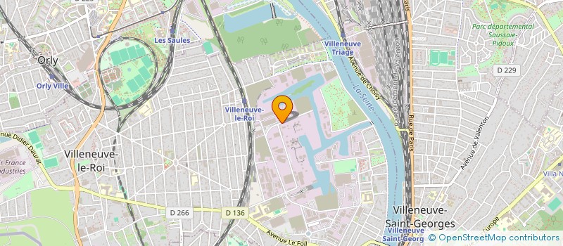 localisation de l'entreprise TRANS VLR SERVICES à VILLENEUVE-LE-ROI