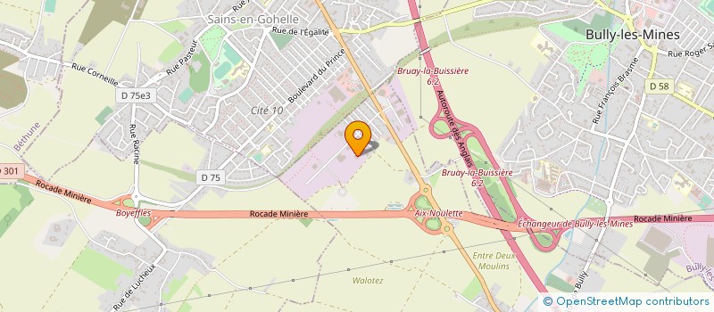 localisation de l'entreprise TRANS VOLUME NORD LOCATION à AIX-NOULETTE