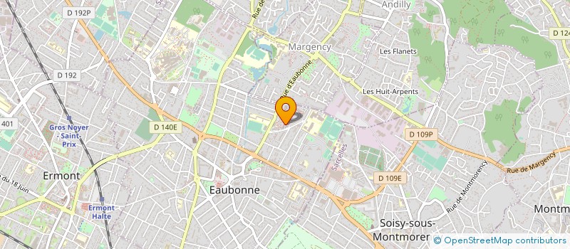 localisation de l'entreprise TRANS VTC PARIS à EAUBONNE