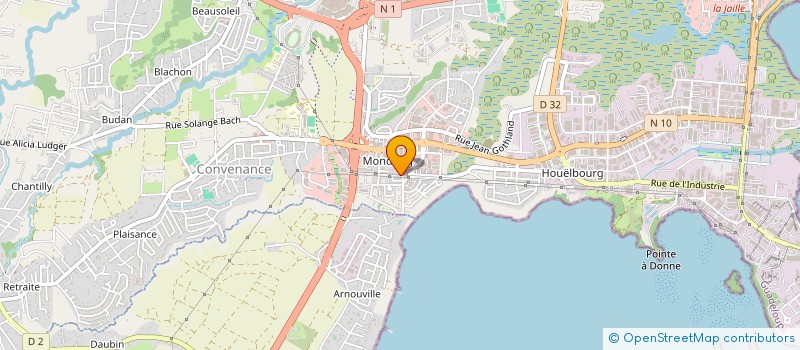 localisation de l'entreprise TRANS WORLDWIDE à BAIE-MAHAULT
