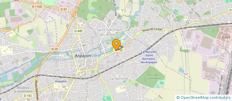 localisation de l'entreprise TRANS-ZS à ARPAJON
