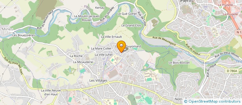 localisation de l'entreprise TRANS22ARMOR à SAINT-BRIEUC