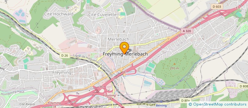 localisation de l'entreprise TRANSA CAR'S SELLER  FREYMING-MERLEBACH