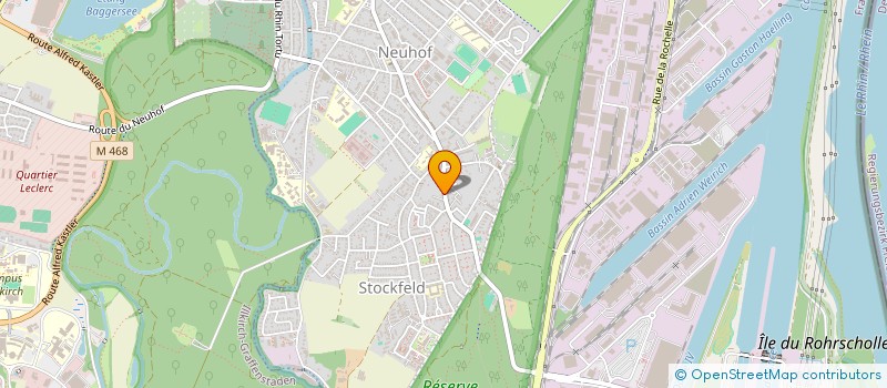 localisation de l'entreprise TRANSAB à STRASBOURG