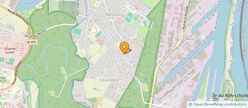localisation de l'entreprise TRANSAB EXPRESS à STRASBOURG