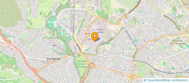 localisation de l'entreprise TRANSAC AFFAIRES à MONTPELLIER