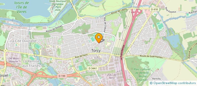 localisation de l'entreprise TRANSAC AUTO  TORCY