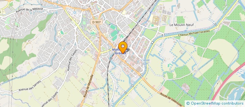 localisation de l'entreprise TRANSAC AUTO DE MANOSQUE ET DES ALPES à MANOSQUE