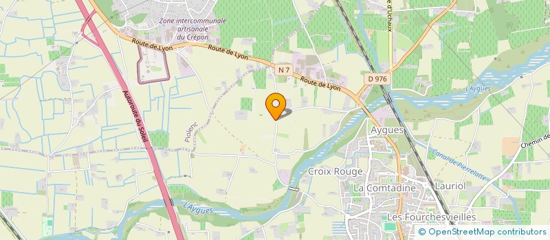 localisation de l'entreprise TRANSAC AUTOMOBILE à ORANGE