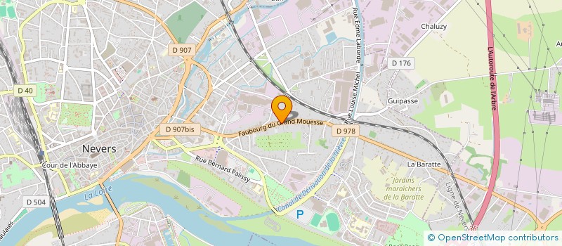 localisation de l'entreprise TRANSAC-CARS à NEVERS