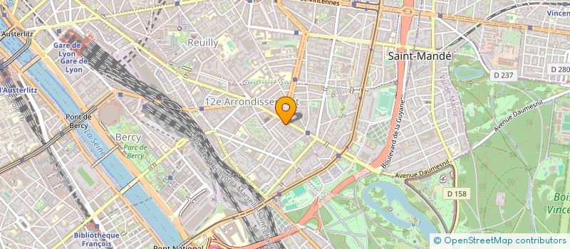 localisation de l'entreprise TRANSAC-COMMERCIALISATIONS  BONNEUIL-SUR-MARNE