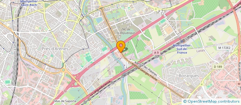 localisation de l'entreprise TRANSAC CONSEIL  MONTPELLIER