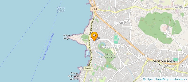 localisation de l'entreprise TRANSAC-INVEST à SIX-FOURS-LES-PLAGES