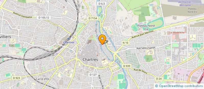 localisation de l'entreprise TRANSAC TRADING à CHARTRES