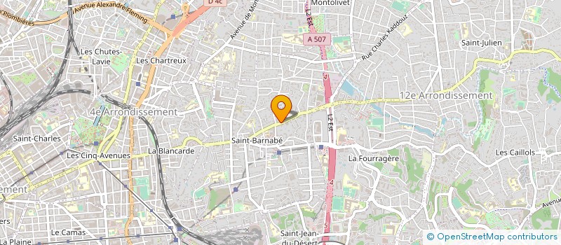 localisation de l'entreprise TRANSACT à MARSEILLE