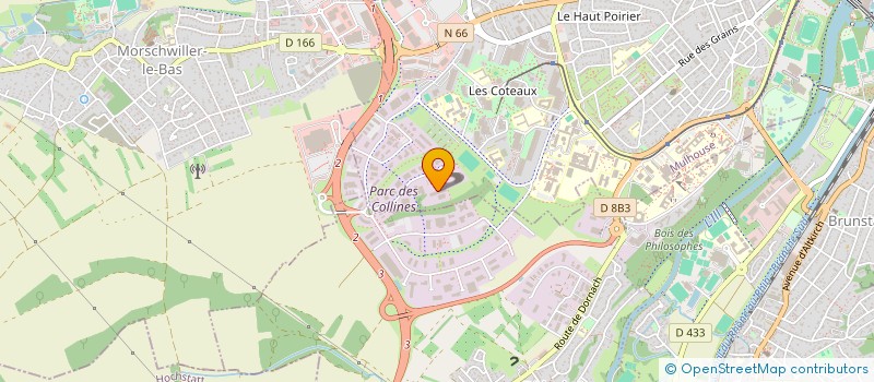 localisation de l'entreprise TRANSACT 68  MULHOUSE