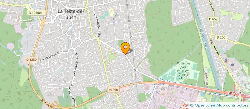 localisation de l'entreprise TRANSACTION IMMOBILIERE DU BASSIN à LA TESTE-DE-BUCH