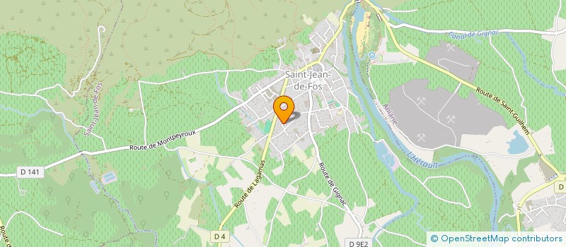 localisation de l'entreprise TRANSACTION INVESTISSEMENT CONSEIL  SAINT-JEAN-DE-FOS