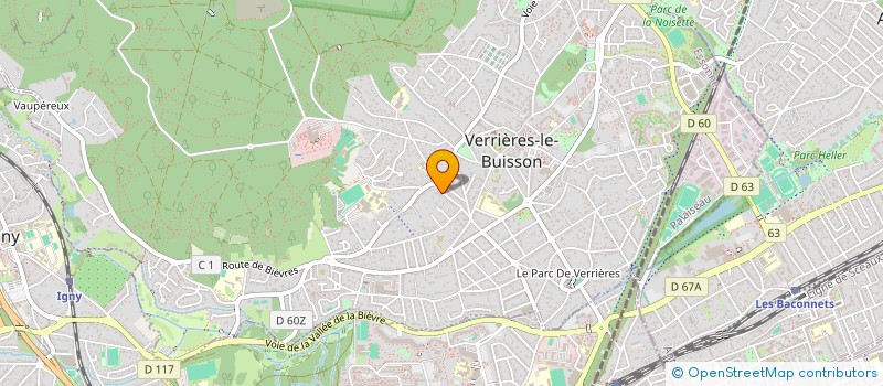 localisation de l'entreprise TRANSACTION RENOV PATRIMOINE IMMOB à VERRIERES-LE-BUISSON