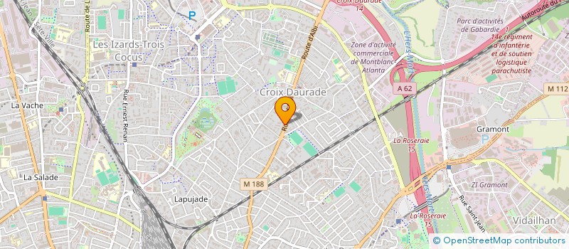 localisation de l'entreprise TRANSACTIONS 31  TOULOUSE