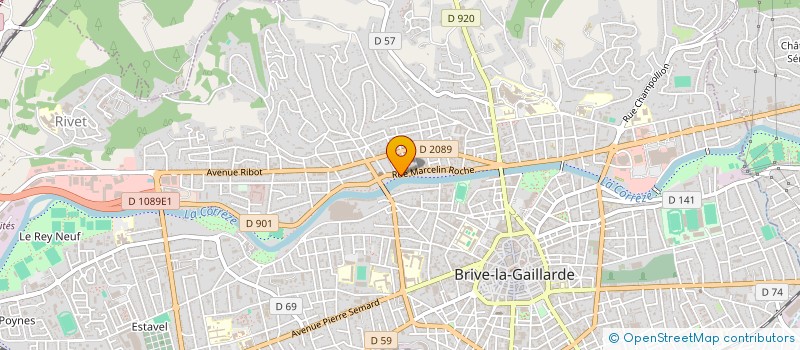 localisation de l'entreprise TRANSACTIONS AUTOMOBILES  BRIVE-LA-GAILLARDE