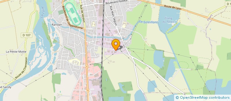 localisation de l'entreprise TRANSACTIONS DU FOREZ  FEURS