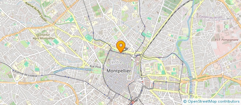 localisation de l'entreprise TRANSACTIONS ET GESTIONS IMMOBILIERES à MONTPELLIER