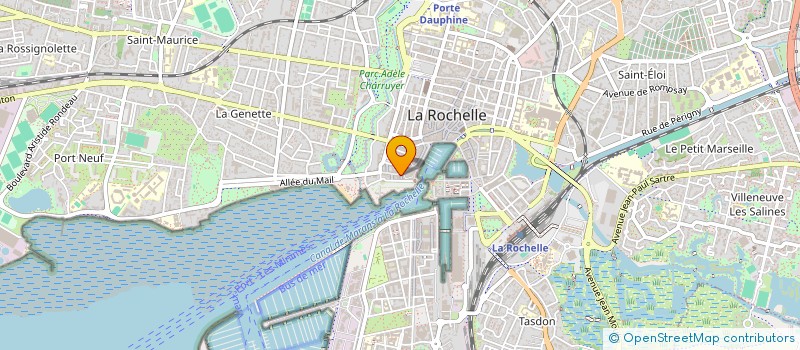 localisation de l'entreprise TRANSACTIONS IMMOBILIERES EUROPEENNES  LA ROCHELLE