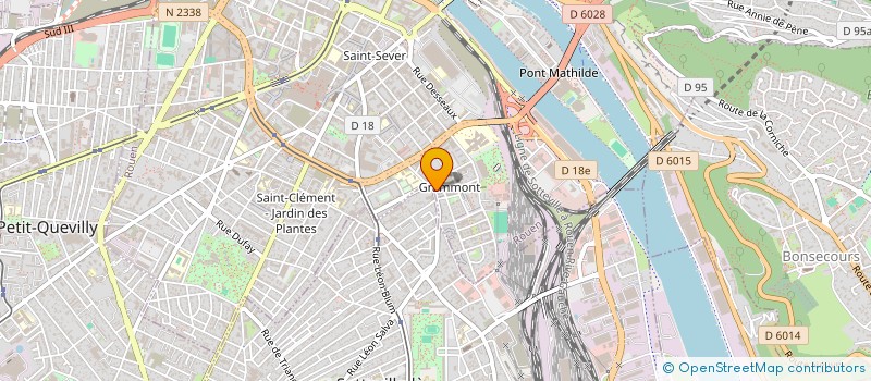 localisation de l'entreprise TRANSACTIONS IMMOBILIERES GONCALVES PAR ABREVIATION TIG  ROUEN