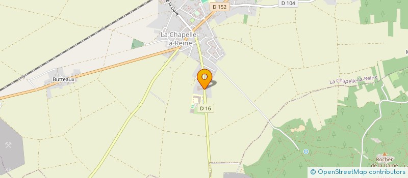 localisation de l'entreprise TRANSACTIONS INDUS MATERIEL D'OCCASION  LA CHAPELLE-LA-REINE