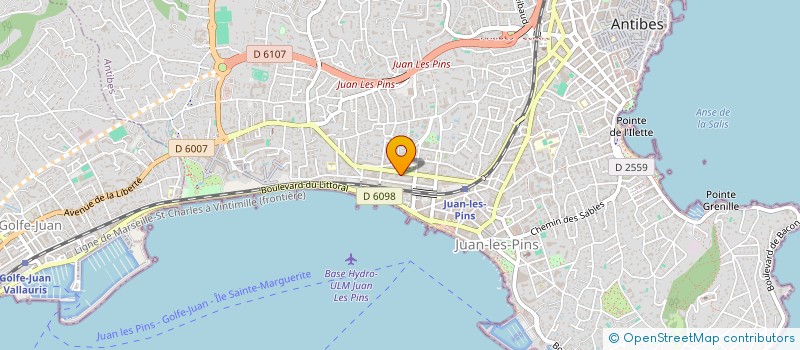 localisation de l'entreprise TRANSACTIONS PRESTATIONS IMM à ANTIBES